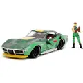 Jada Street Fighter Ii Cammy 1969 Chevrolet Corvette 1:24 Kjøretøy