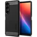 Spigen Rugged Armor, Etui, Sony, Xperia 1 VII, 16,5 cm (6.5), Sort