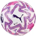 Puma Orbita Premier League Brilliance Mini Football, Accessories, White/Multicolor, Mini