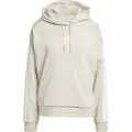 Adidas Essentials 3 Stripes Fleece Hettegenser
