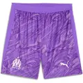 Puma Olympique de Marseille 25/26 Goalkeeper Shorts Men, Sport, Dark Amethyst/White, XS
