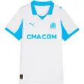 Puma Olympique de Marseille 25/26 Home Jersey Women, Sport, White/Azure, XS