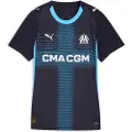 Puma Olympique de Marseille 25/26 Away Jersey Women, Sport, Navy/Luminous Blue, XS