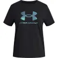 Under Armour Rival Shimmer Kortarmet T-skjorte
