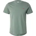 Levi's for man. 56605-0286 T-shirt Ss Original green (S), Casual, Cotton, Short sleeve