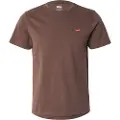 Levi's for man. 56605-0293 Original Housemark T-shirt brown (S), Casual, Cotton, Short sleeve