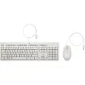 HP 225 - Tastatur & Mussett - Dansk - Hvit