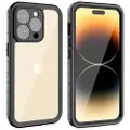 Mtp Products Redpepper Pro iPhone 14 Pro Max Vanntett Deksel - Svart