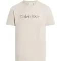 Calvin Klein Textured Embroidery Logo Kortarmet T-skjorte