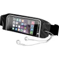 Sinox løbebælte til iPhone. Sort