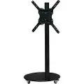 Sinox beslag StandView TV Floor Mount with wheels and rot 25 kg 65" 200 - 200 mm