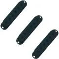 Fender Stratocaster Pickup Covers 3 Pack Black
