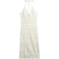 Superdry W8011856a Crochet Ermeløs Kort Kjole
