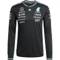 Adidas Mercedes Amg Petronas F1 Team Langarmet T-skjorte