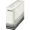 Leitz Arkivboks 6128-00-01 100 mm x 257 mm x 330 mm Karton Hvid, Sort 10 stk