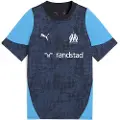 Puma Olympique de Marseille Training Jersey Youth, Clothing, Navy/Azure, 5-6Y