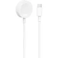 Sinox PRO trådløst USB-C ladekabel til Apple Watch. 1m. Hvid