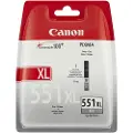 Canon CLI-551GY XL - 11 ml - Høy ytelse - grå - original - blister med sikkerhet - blekkbeholder - for PIXMA iP8750, iX6850, MG5655, MG6350, MG7150, MG7150 MONSTER UNIVERSITY Edition, MG7550