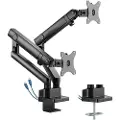 Dutzo Skjermholder for 2 skjermer (17"-32") - Pro USB-utgave