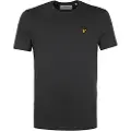 Lyle & Scott Plain Kortarmet T-skjorte