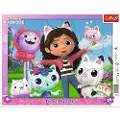 Clementoni Trefl Puzzle 25 pieces frame Meet Gabi. Gabi's Cat House