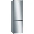 Bosch Serie | 4 KGN39VLEB - Kjøleskap/fryser - bunnfryser - bredde: 60 cm - dybde: 66 cm - høyde: 203 cm - 368 liter - Klasse E - rustfritt stål utseende
