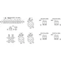Monacor PA-4040MPX, 5.0 kanaler, 1%, 75 dB, 50 - 17000 Hz, Klemmer, 230 V