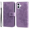 Mtp Products iPhone 17 Mandala Series Lommebok-deksel - Lilla