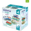 Sistema - Club 4 Pack Stax To Go 2.2L