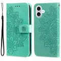 Mtp Products iPhone 17 Mandala Series Lommebok-deksel - Grønn
