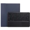 Mtp Products iPad Pro 13 (2024) Etui med Bluetooth-tastatur - Mørkeblå