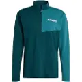 Adidas Terrex Multi Climacool Halv Glidelås Langarmet T-skjorte