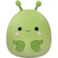 Jazwares Squishmallows Plysj Grønn Bønn Mantis Med Glittervinger Trenton Figur 30 Cm