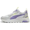 Puma Trinity Lite Sneakers Youth, Shoes, White/Lavender Alert/Glacial Gray, 38