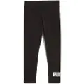 Puma ESS No. 1 Logo Leggings Kids, Clothing, Black, 6-7Y