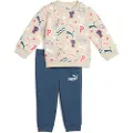 Puma Minicats Crew Set Toddlers, Clothing, Alpine Snow, 9-12M