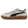 Puma Club Klassika Sneakers Women, Shoes, Warm White/Black/Gold, 36