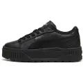 Puma Karmen II Leather Sneakers Women, Shoes, Black/Black/Silver, 40