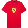 Puma Scuderia Ferrari Sportswear Coloured Shield Tee Men, Motorsport, Rosso Corsa, M