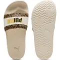 Puma Leadcat 2.0 Animal Flair Slides Women, Shoes, Alpine Snow/Gold, 35.5