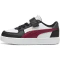 Puma Caven 2.0 Kids'Sneakers, Shoes, Black/Regal Red/White, 34.5