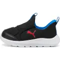 Puma Fun Racer 2 SLIPTECH Shoes Toddlers, Shoes, Black/Red, 22