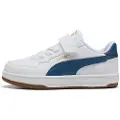 Puma Caven 2.0 Kids'Sneakers, Shoes, White/Dark Indigo/Gum, 34.5