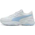 Puma Cilia Mode Women's Trainers, Shoes, Silver Mist/Haute Tropic/White, 40