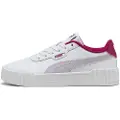 Puma Carina 3.0 Sneakers Youth, Shoes, White/Lilac Crush, 36