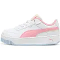 Puma Carina Street Sneakers Kids, Shoes, White/Pinkscape/Silver, 32