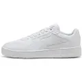 Puma Court Classic Street Sneakers Unisex, Shoes, White/Cool Light Gray, 37.5