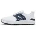 Puma Ignite Elevate 2 Tour Golf Shoes Men, Shoes, White/Deep Navy/Silver, 42