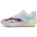 Puma All-Pro NITROâ¢ 2 Basketball Shoes Unisex, Shoes, White/Mint Melt, 44