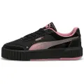 Puma Carina Mia Satin Princess Sneakers Women, Shoes, Black/Poised Pink, 35.5